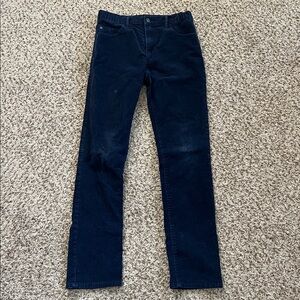 GAP Kids Boys Navy Blue Corduroy Pants size 14 slim